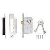 Probrico Door Latch with Key for Front Doors, Bedroom Door
