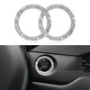QZTYTY 2PCS Car Engine Start Stop Decoration Ring, Car Start