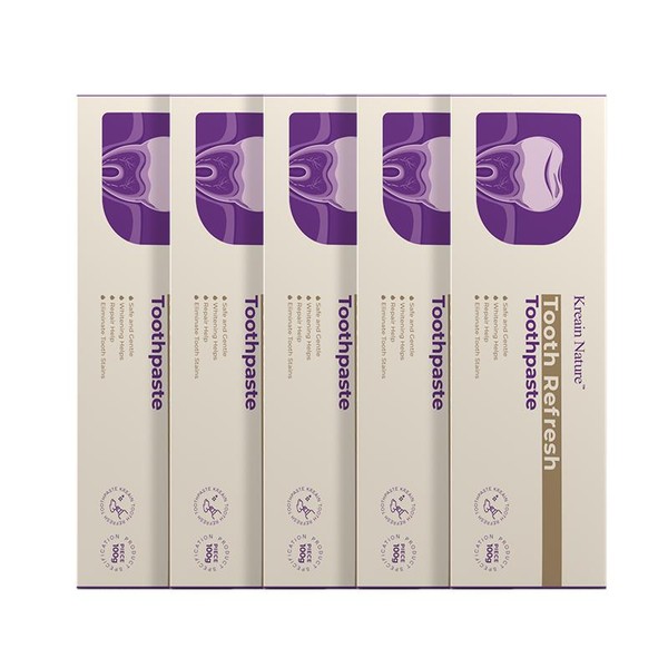 Kreain Nature 6 Tooth Refresh Toothpaste for Fresh Breath Prevent