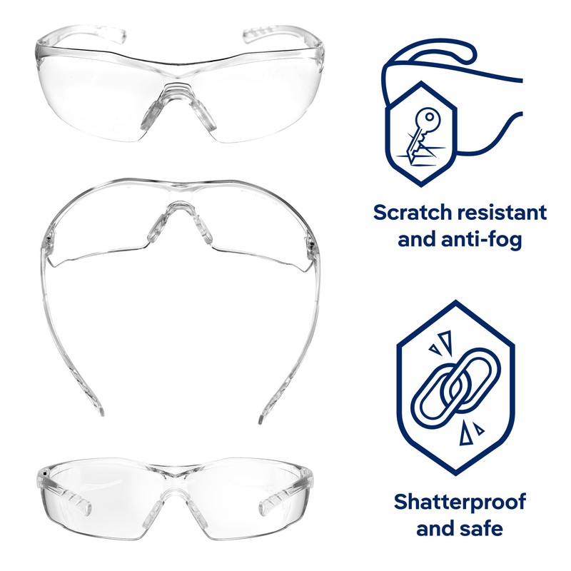 Dräger safety spectacles X-pect 8320 | Lightweight safety spectacles with