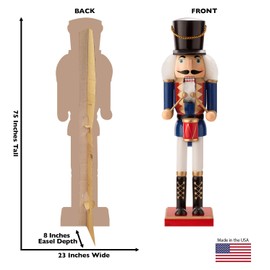 Cardboard People Nutcracker Drummer Life Size Cardboard Cutout Standup