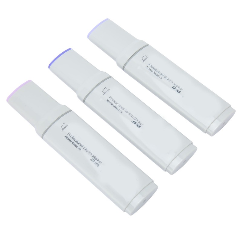 3pcs Jumbo Markers Professional DIY Large Wide Head Quick Drying