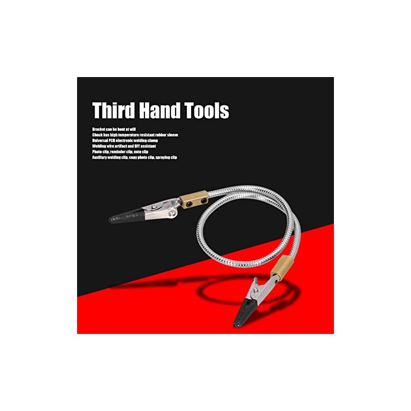 Helping Third Hand Soldering Clamps, Magnetic Soldering Arms, Adjustable Helping