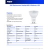 Feit Electric LED MR16 Track Light Bulb, 50W Equivalent, Dimmable,