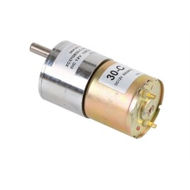 LVLOZ Small Motor 37GB30-C Eccentric 37mm DC 12V24V Motor, 37GB520 Low Speed 2Rpm High Torque Brush Gear Motor high Torque (Color : 12V Motor, Size : 87RPM)