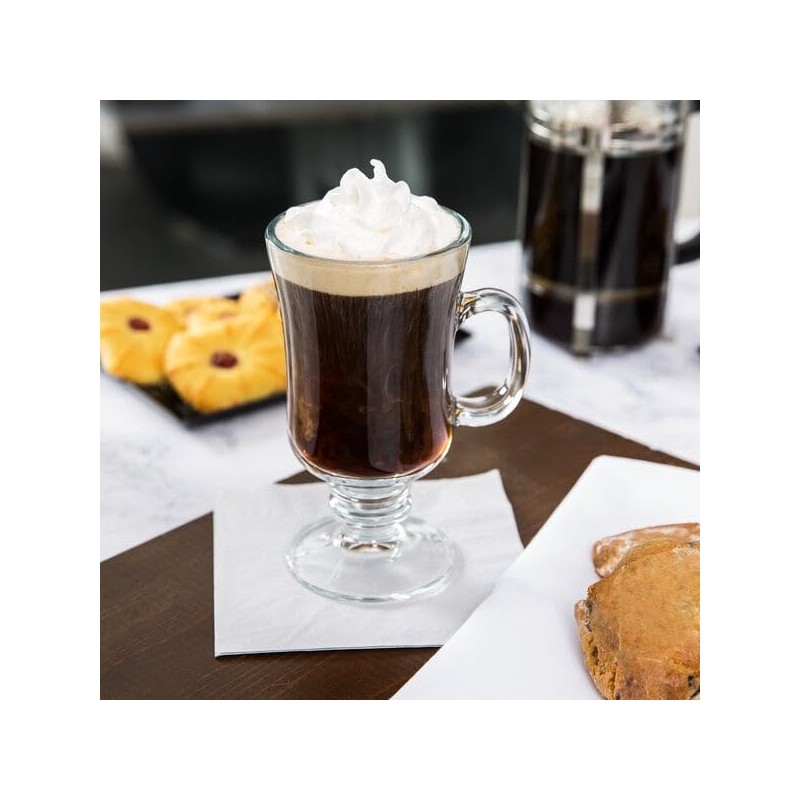 Libbey Glassware 5295 Irish Coffee Glass, 8-1/2 oz. (Pack of