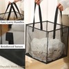2 Pack Popup Laundry Hamper, Collapsible Mesh Laundry Baskets with
