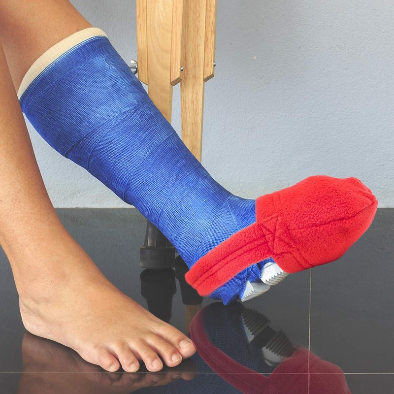LimbO Toe Cozy for Leg Casts (Black, Shoe Size 4-7)