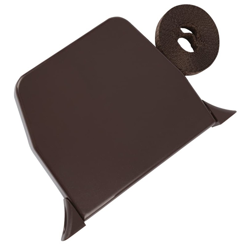 Bra418 Roller Blind Winder Surface-Mounted Brown Pivoting and Belt Strap