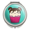 Cute Mouse Bear Ice Cream Cupcake with Sprinkles Compact Travel