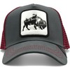 Gorra de Hombre Beisbol Visera Curva Parche Animales Trucker Camionero