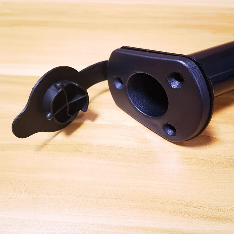AIMALL 2PCS Fishing Rod Holders with Cap Cover, Flush Mount