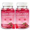 Glucose Gummies Raspberry Flavor, Quick Energy Fuel Support for Active