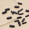 200 Pcs Headband Rubber End Caps Replacement Cap Cover for