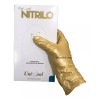 UniSeal Guante Nitirlo Metalico Dorado 100pz