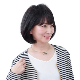 Prisila BO-02 Bob Hat Wig, Heat Resistant, TCK, Chocolat Black