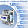 Electricity Meter, DIN Rail, Three-Phase Meter, Calibrated Electricity Meter with
