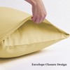 sourcing map 2 Packs Pillow Cases Double Brushed Microfiber Pillowcases