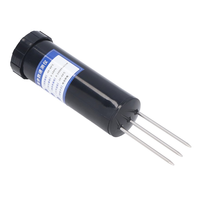 Soil Temperature Humidity Conductivity Sensor with LCD Display Quick Response