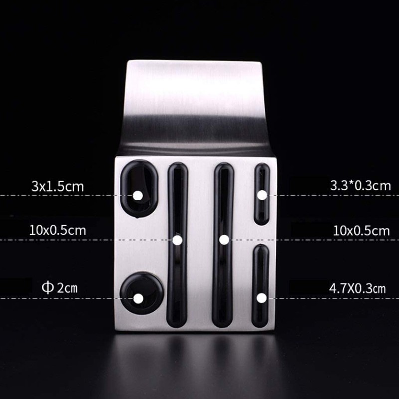 JMOZPOSTERS Knife Rack Knives Storage Storage Knife Block 304 Stainless