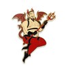 Pinsanity Devil Pin Up Boy Enamel Lapel Pin