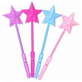 ORFOFE 5pcs Star Shaped Glow Sticks Party Luminous Sticks for Concerts Weddings Festivals Events Lightweight Portable Glow for Fun Celebrations Random Color