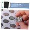 Operitacx Coin Collection Book Card Binder Card Wallet Holder Book