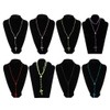 angwang Rosary Necklace,Plastic Rosary Beads Luminous Necklace Catholicism Prayer Religious