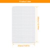 kingsea 4 Sheets Needlepoint Canvas Cross Stitch Plastic Canvas, 33