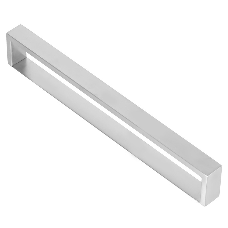 304 Stainless Steel Towel Bar 40cm Washcloth Self Adhesive Rectangular