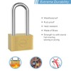 Heavy Duty Solid Brass Padlock, Security Lock Apartment Door Lock,