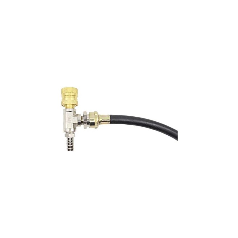 Brass Faucet Adapter – Bleeder T, Garden Hose Threads, Water