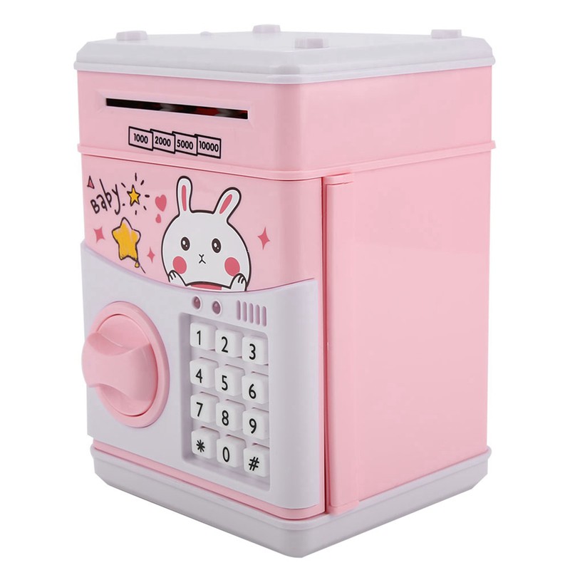 Toy Bank ATM Electric Password Money Box Automatic Saving Music
