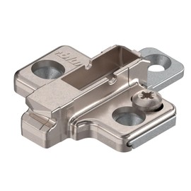 Blum B175H7 3mm Die Cast Screw On Frameless Clip Mounting Plates