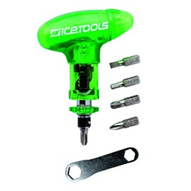 Icetools Cool Tool Komplett-Werkzeug für Snowboard/Skateboard, Unisex, Erwachsene, Hellgrün, Einheitsgröße