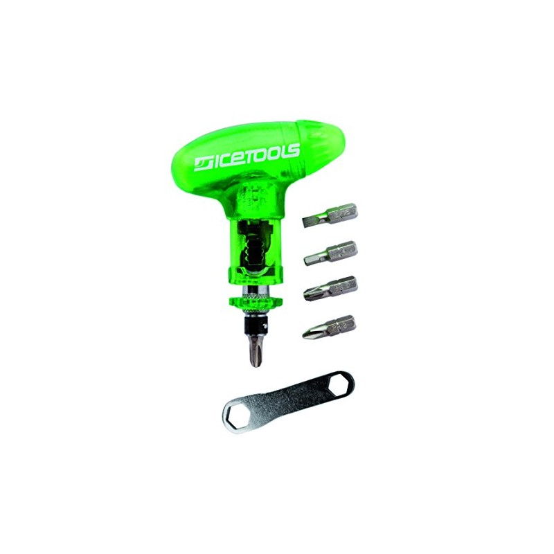 Icetools Cool Tool Komplett-Werkzeug für Snowboard/Skateboard, Unisex, Erwachsene, Hellgrün, Einheitsgröße