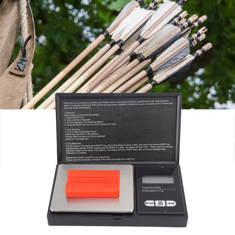 Electronic Arrow Weighing Scales Portable Archery Arrow Weight Checking Scale