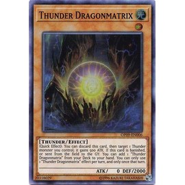 Yu-Gi-Oh! - Thunder Dragonmatrix - OP09-EN006 - Super Rare - Unlimited - OTS Tournament Pack 9