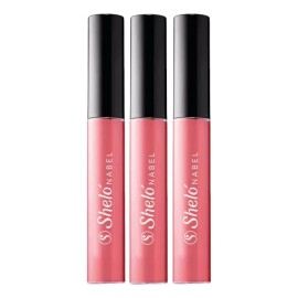 Pack Brillos Labiales Sheló Nabel Aloe Vera Tono Coral