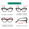 Eyekepper 10 Pack Reading Glasses Design Cat-Eye Large Readers Women
