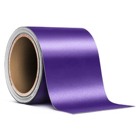 VViViD Purple Matte Metallic Air-Release Adhesive Vinyl Pinstripe Tape Roll (3 Inch x 20ft)