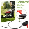 ZAMDOE Universal 56" Lawn Mower Throttle Cable Switch Assembly Control