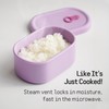 Premium Korean-Made Silicone Airtight Food Container with Steam Vent –