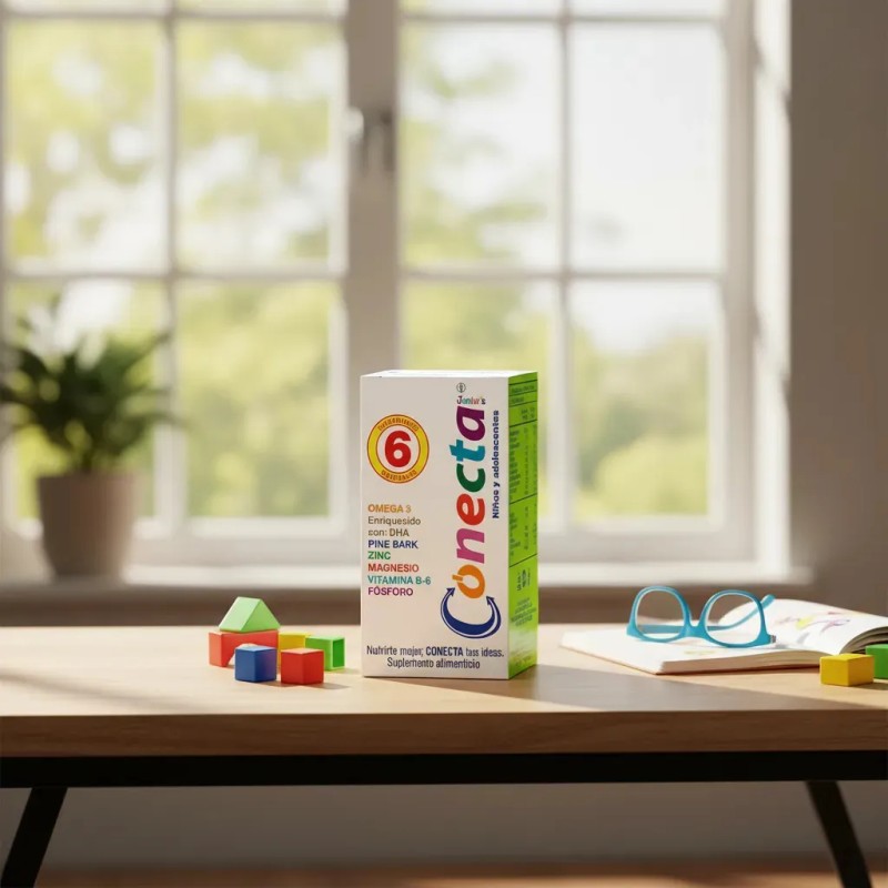 Vitaminas Niños Conecta Junior Concentración Tab Sabor
