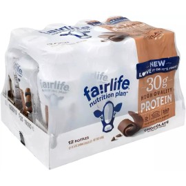 Fairlife Nutrition Plan Chocolate 30 g Protein Shake 11.5 fl oz 12 pk Exp 09/25