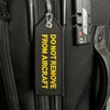 Crew/Do Not Remove from Aircraft Luggage tag | Black/Yellow |