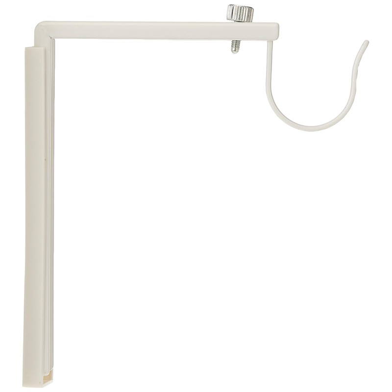 Ikea Curtain Rod Holder Bracket Wall/Ceiling Set Of 2 Steel