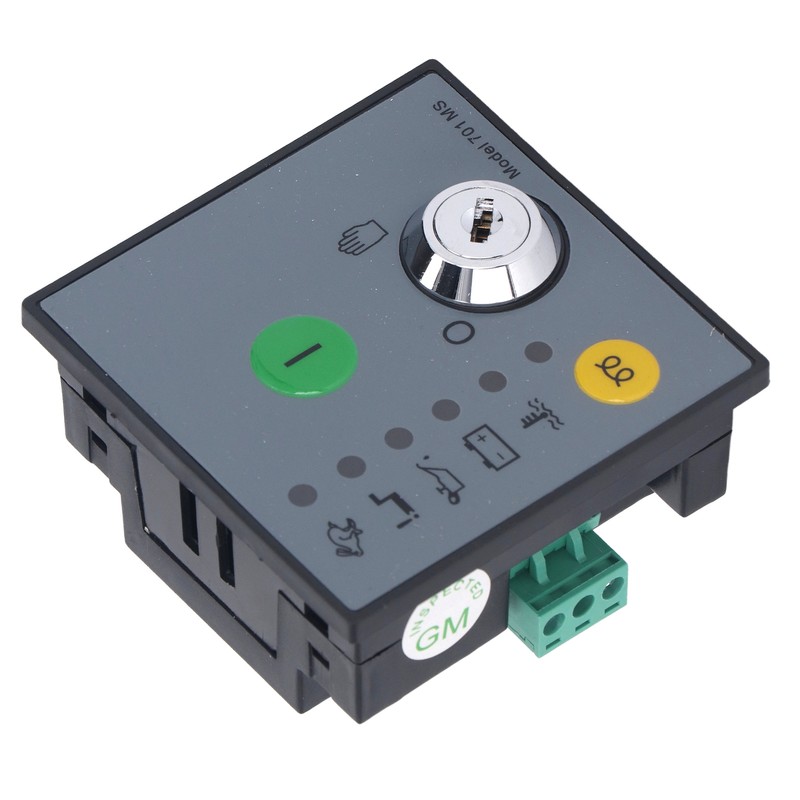 Genset Controller Module Manual Start Stop Panel Protection Module for