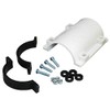 Repair Saddle - for 4" Pipe with Hardware Kit/PRSC4/Plastic Oddities
