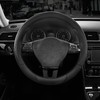 Steering Wheel Cover, Breathable Anti-Slip Leather Steering Wheel Cover, Universal